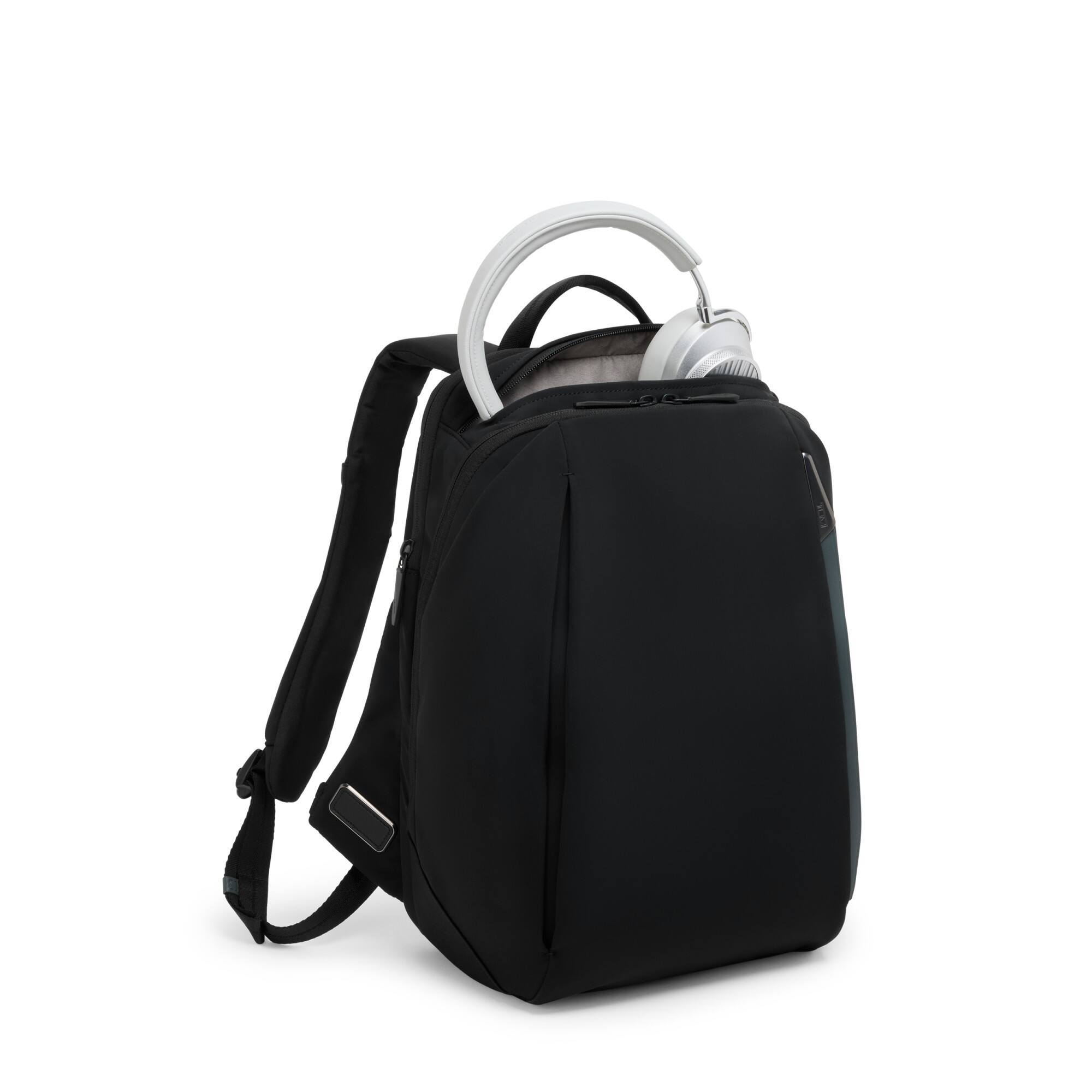 Left. TUMI - Axis Medium Backpack 20L - Black.