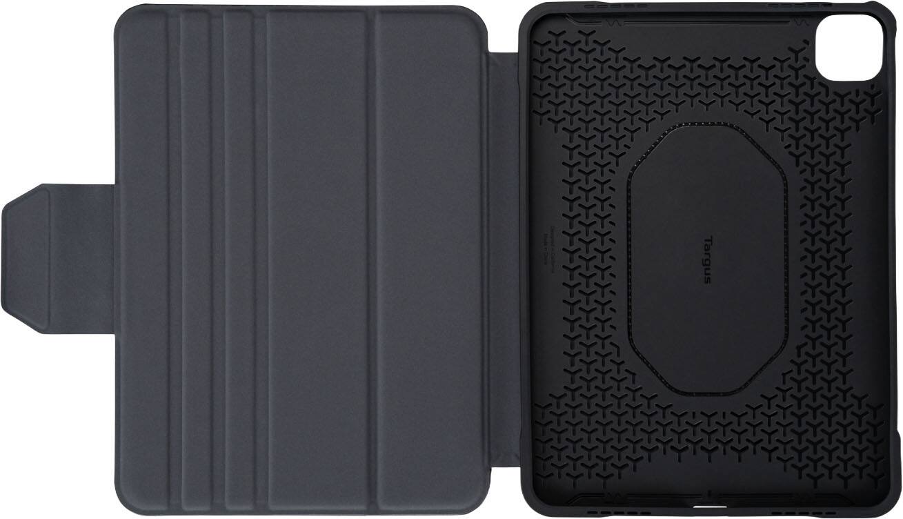 Left. Targus - Click-In Rotating Case for iPad Air 11"(M4/M3/M2),  iPad Air 10.9" (5/4 gen.), iPad Pro 11" (4/3/2/1 gen.) - Black.