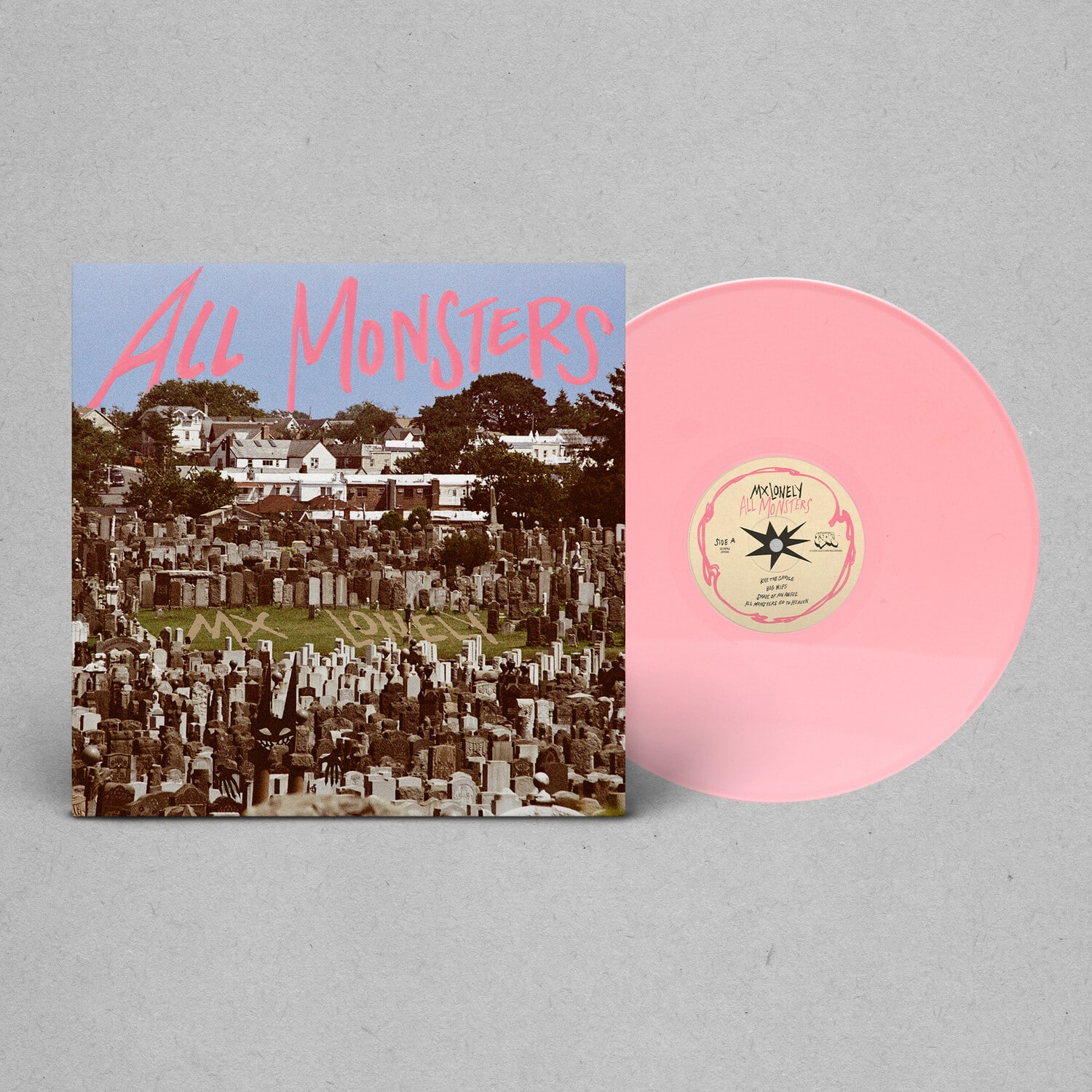 MX Lonely - All Monsters - Pink   - VINYL LP