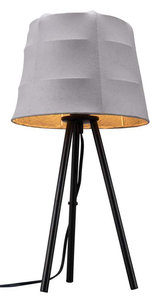 Hivvago - Mozzi Table Lamp - Gray & Black