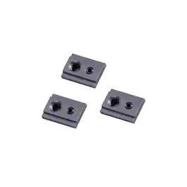 Tether Tools - 3/8"-16 Thread Accessory Mount for AeroTrac Workstation, 3-Pack - Silver