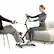 Alt View 20. Costway - Adjustable LCD Pedal Exercise Bike with Massage Total Body Fitness Rehab Equipment - Black/Orange.