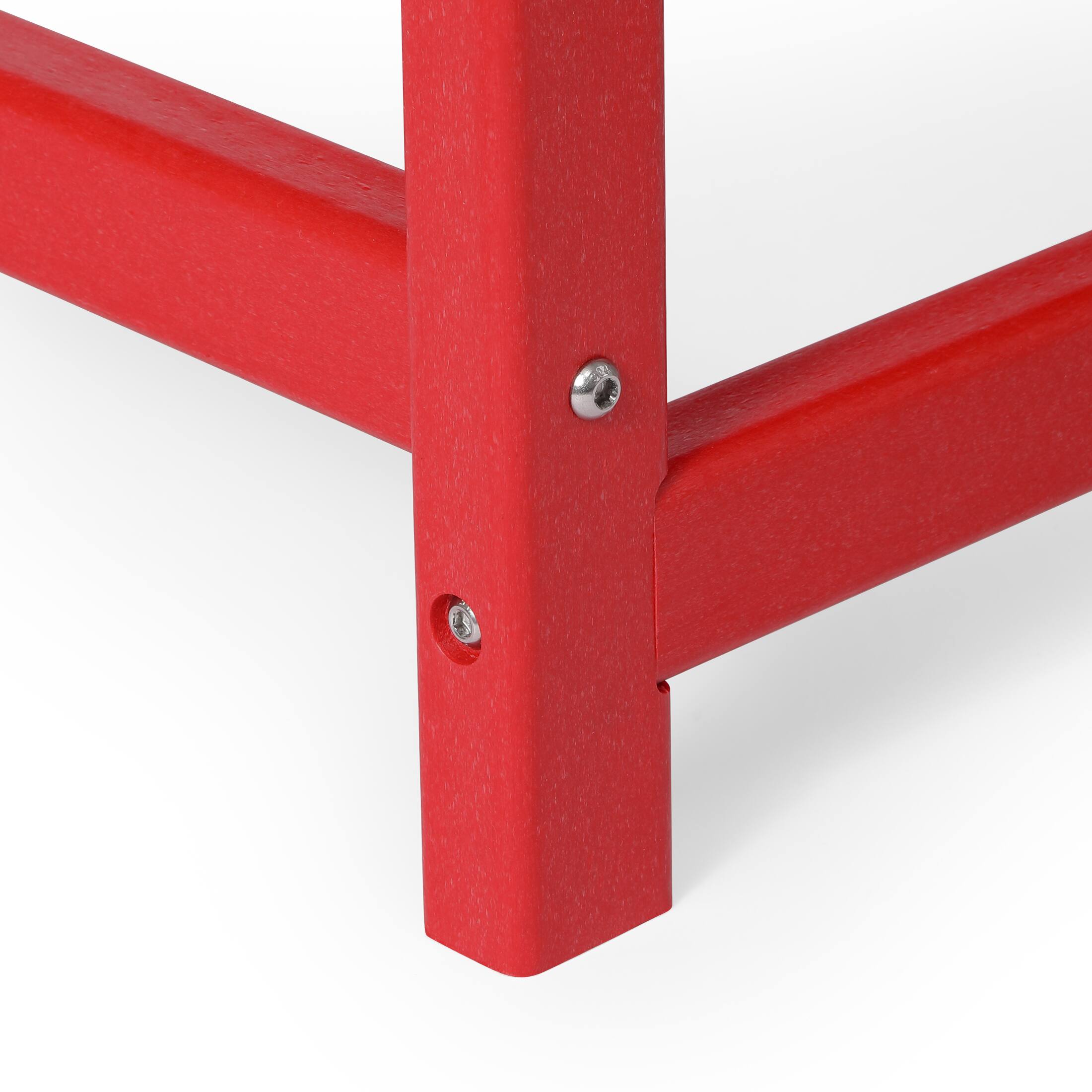 Alt View 6. WestinTrends - WestinTrends Malibu 35" length outdoor Coffee table for Adirondack chair - Red.