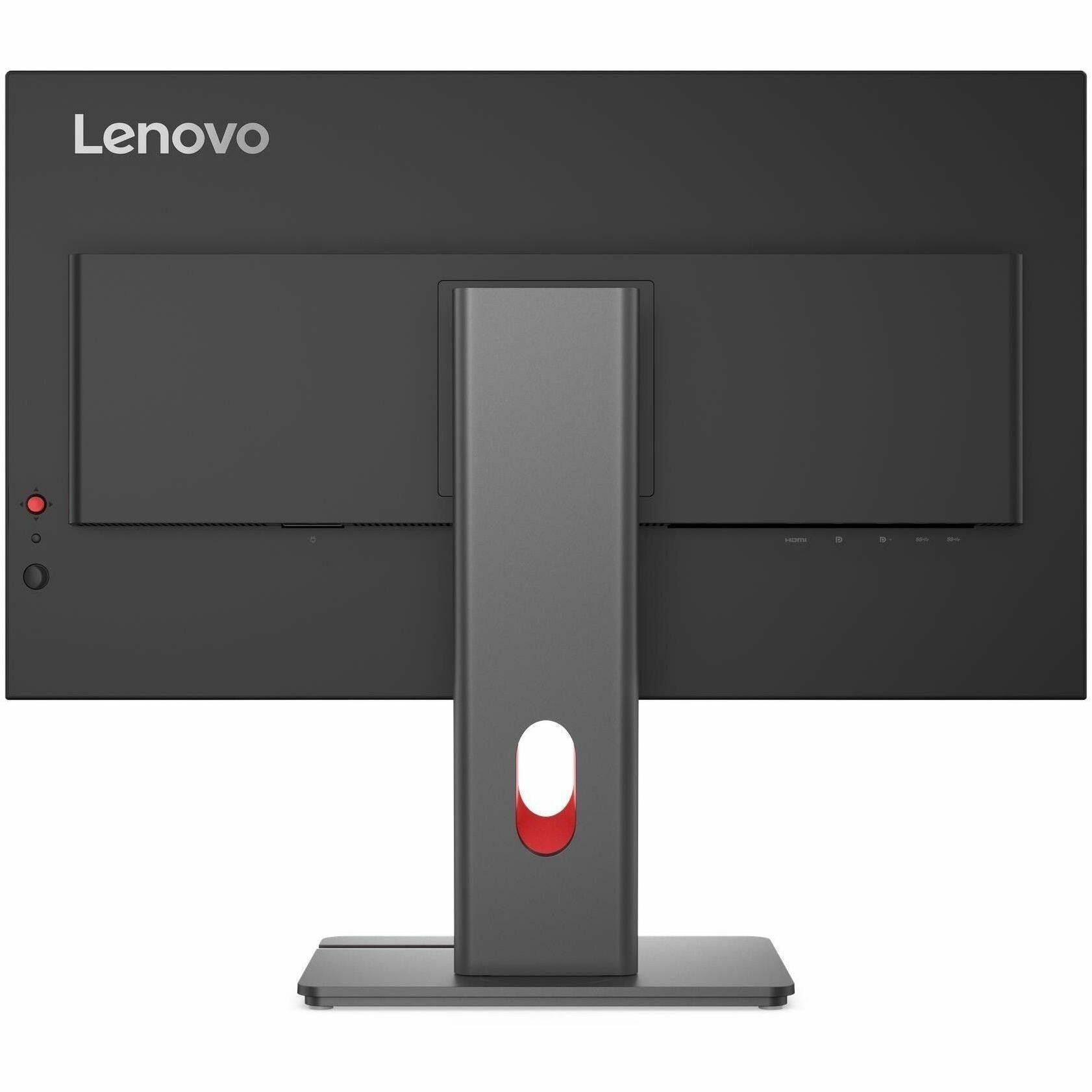 Alt View 1. Lenovo - Lenovo ThinkVision P27Q-40 27" Class WQHD LED Monitor - 16:9 - Eclipse Black - 27" Viewable - In-plane Switching (IPS) - Eclipse Black.