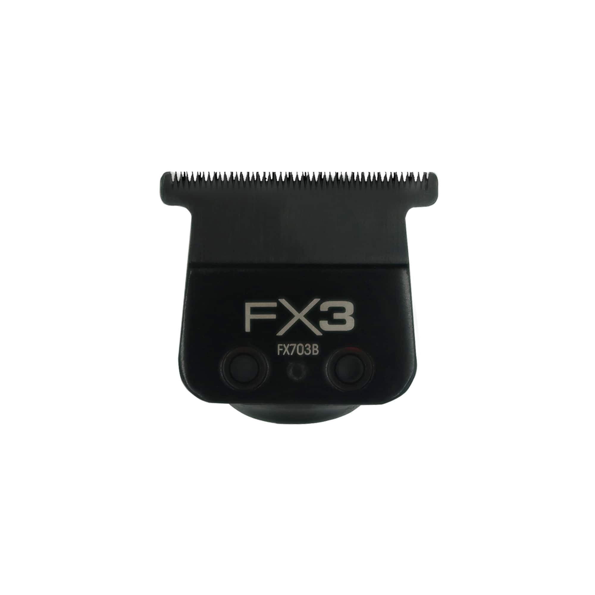 Babyliss - Pro FX3 Titanium Carbon-Nitride Standard-Tooth Ultra-Thin Replacement T-Blade #FX703B - Black