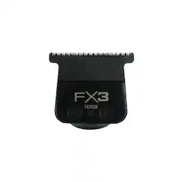 Babyliss - Pro FX3 Titanium Carbon-Nitride Standard-Tooth Ultra-Thin Replacement T-Blade #FX703B - Black