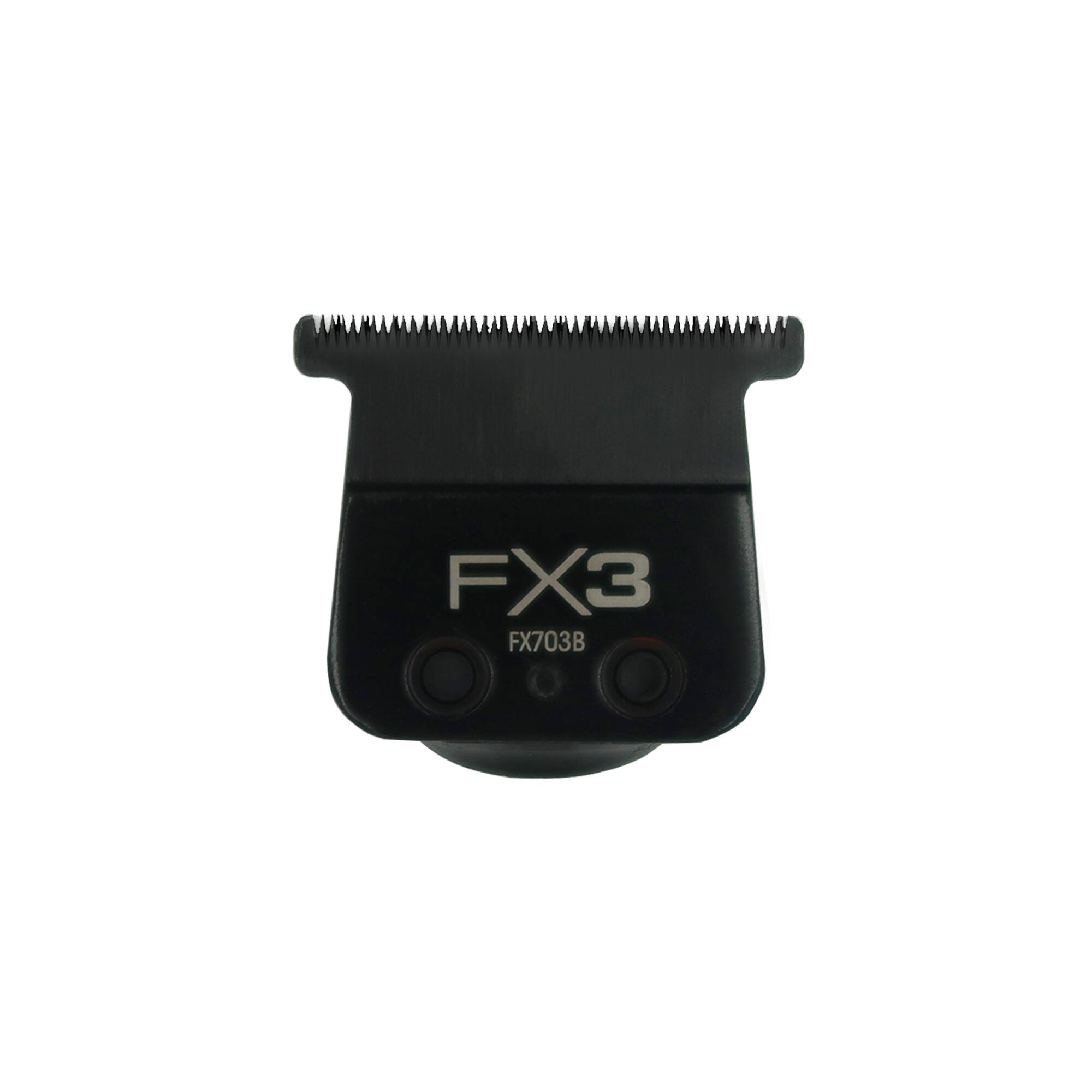 Babyliss - Pro FX3 Titanium Carbon-Nitride Standard-Tooth Ultra-Thin Replacement T-Blade #FX703B - Black