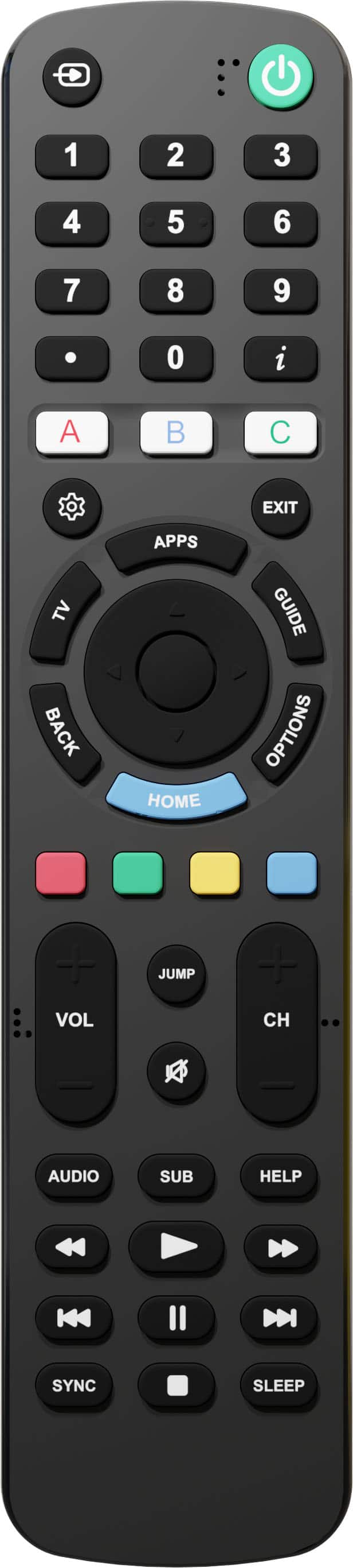 Insignia™ - Replacement Remote for Sony TVs - Black price history on PriceWatchPro