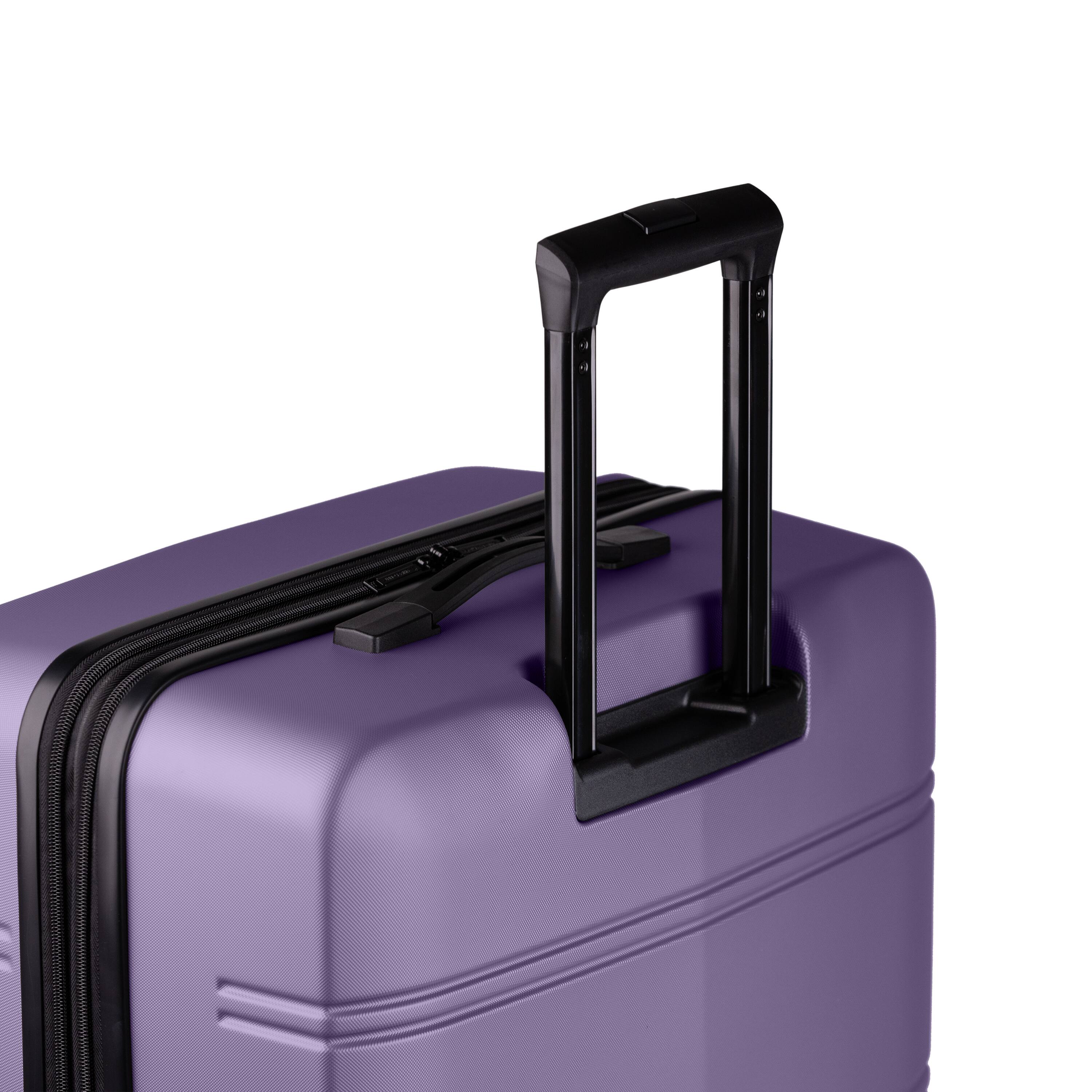 Alt View 3. Swiss Mobility - Swiss Mobility LAX 3 piece Hardside Luggage set - SPURPLE.
