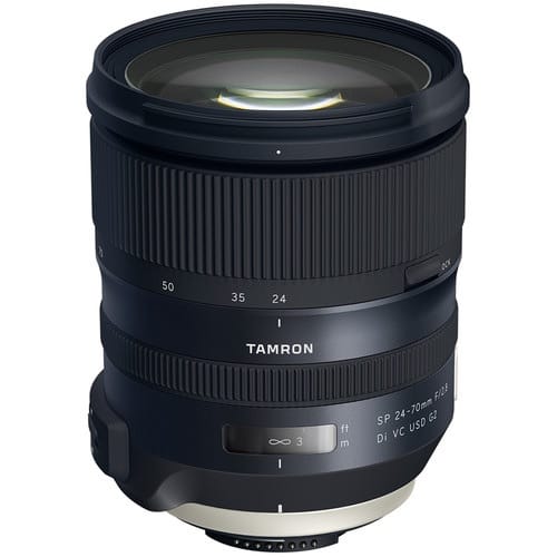 Tamron - 24-70mm f/2.8 Di VC G2 USD SP Zoom Lens for Nikon No (International Model) - Black