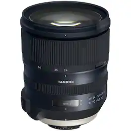 Tamron - 24-70mm f/2.8 Di VC G2 USD SP Zoom Lens for Nikon No (International Model) - Black