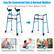 Can Be Converted Into A Normal Walker
Removable armrests to meet different needs
01 Weak Hands and Feet
02 Difficulty in Walking
03 Rehabilitation Exercise