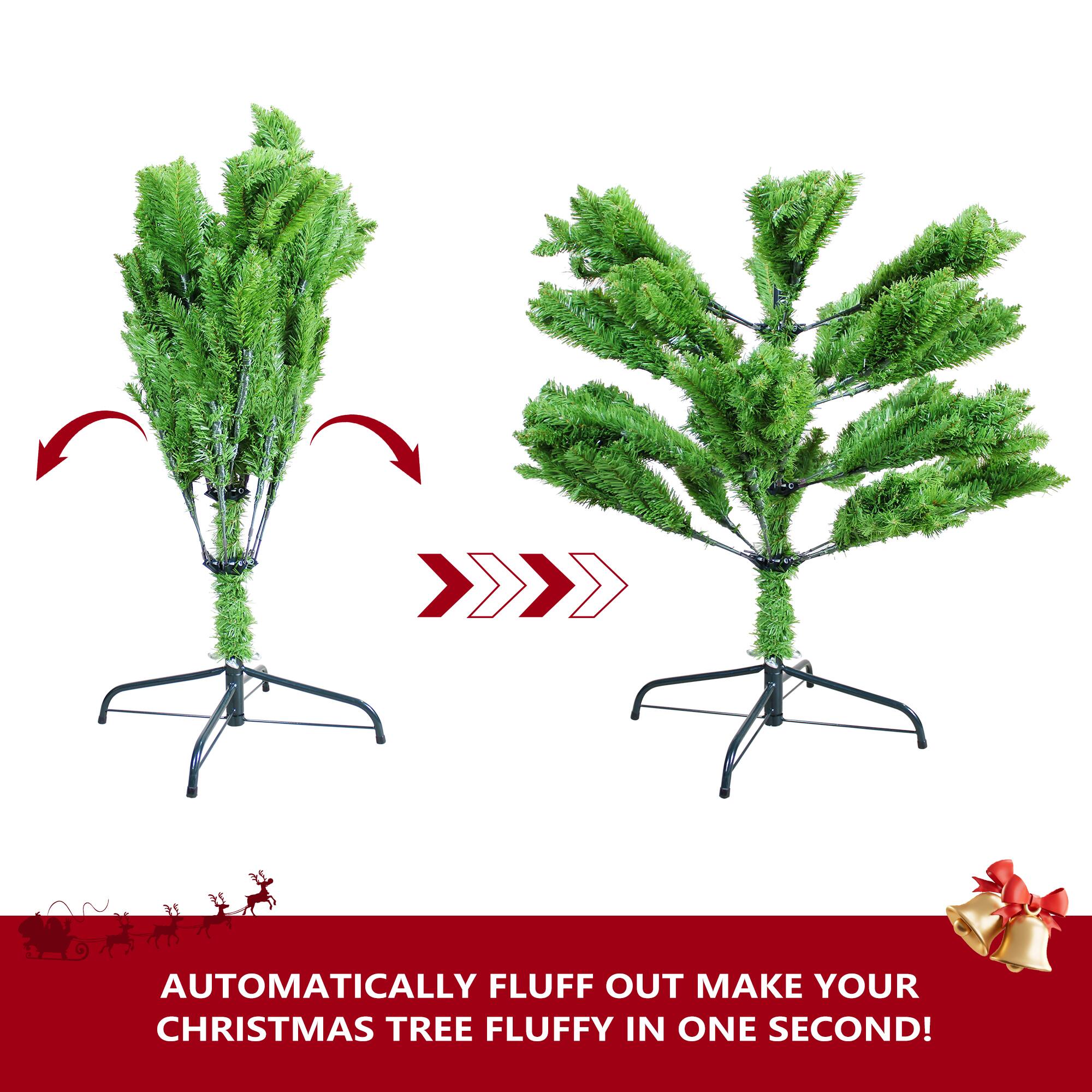 Automatically Fluff Out Make Your Christmas Tree Fluffy in One Second!