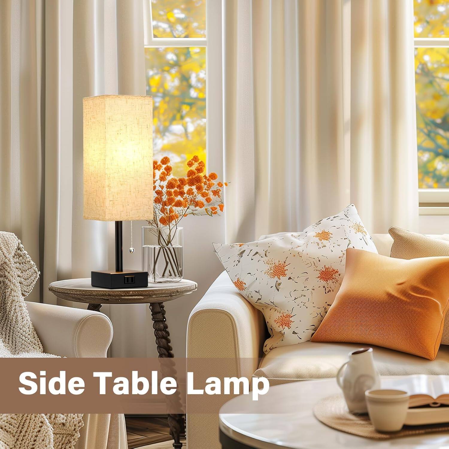 Side Table Lamp
