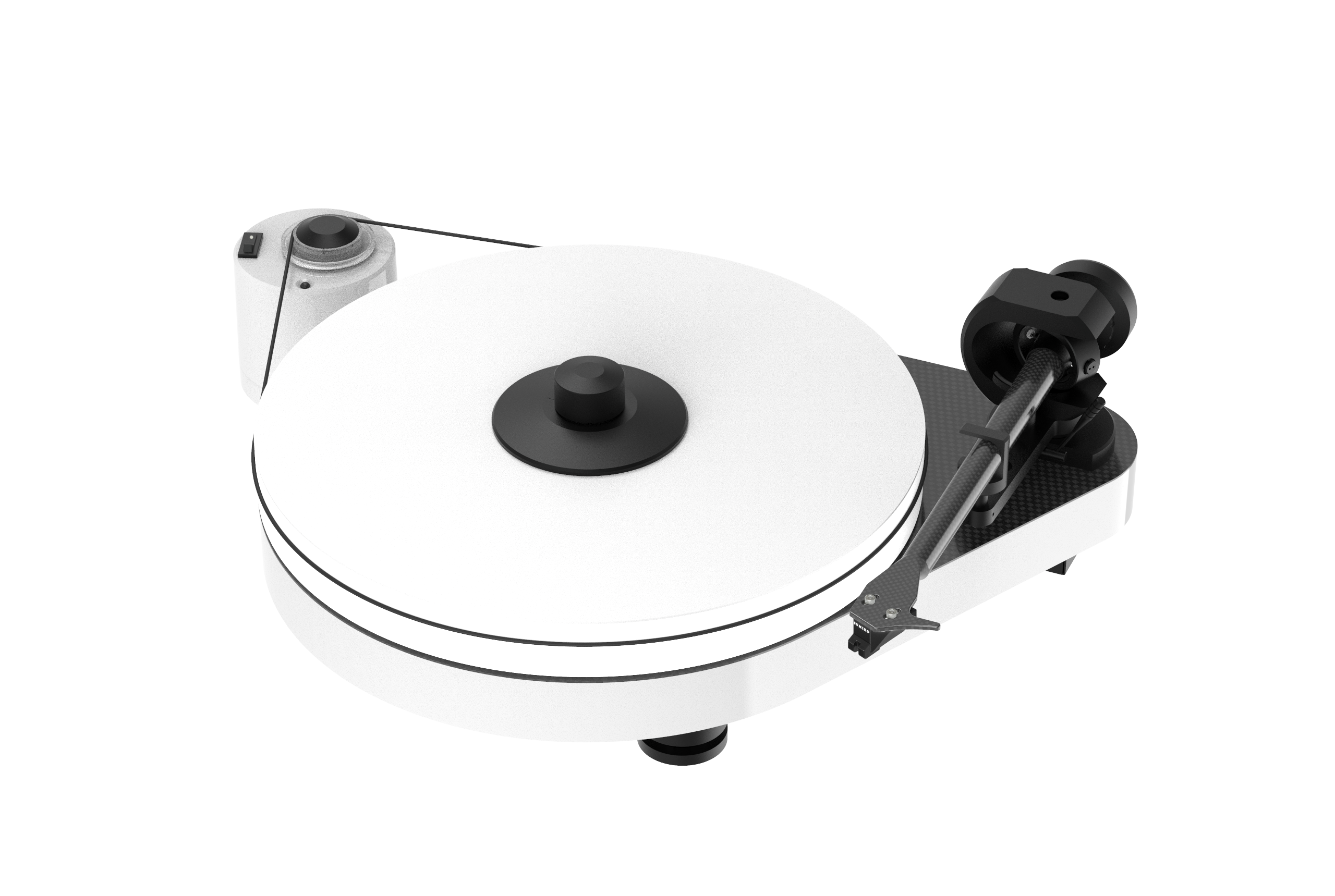 Pro-Ject - RPM 5 Turntable - Gloss White - Front_Zoom