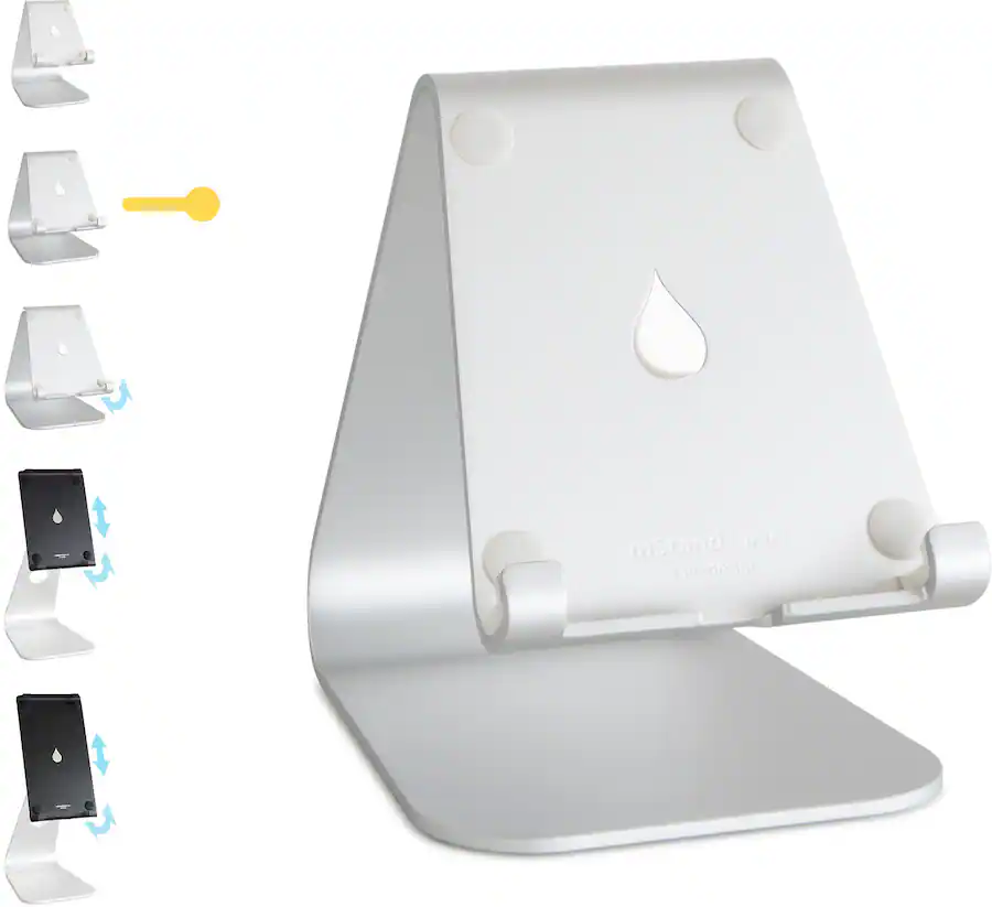 Rain Design mStand Tablet Pro Stand Gold – Computer Connections Rain Design mStand Tablet Pro Stand Gold – Computer Connections