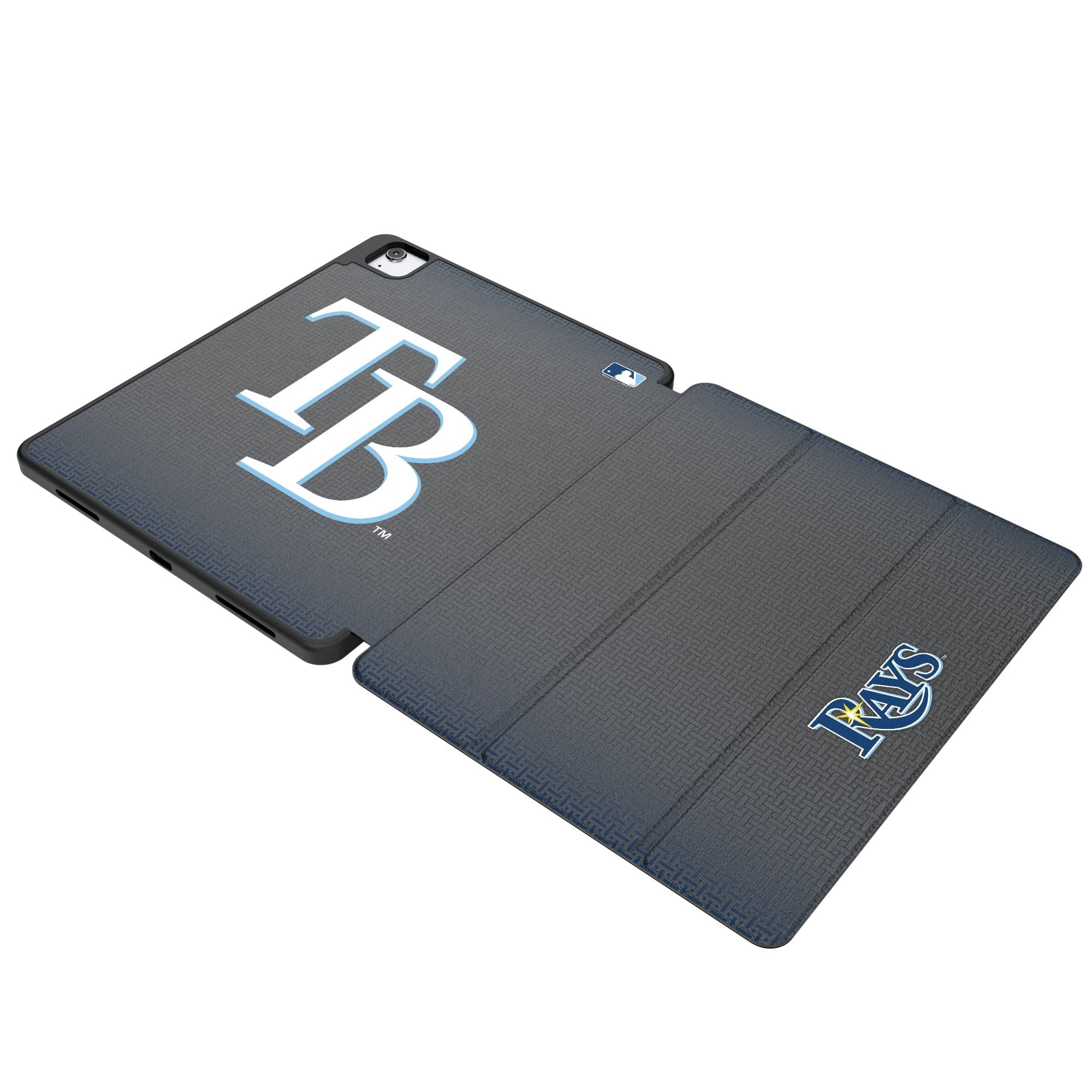 Keyscaper - Tampa Bay Rays iPad Case - 5/6 Gen 12.9in Pro - Black