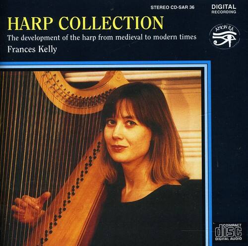 HARP COLLECTION  
The development of the harp from medieval to modern times  
Frances Kelly  

STEREO CD-SAR 36  
DIGITAL RECORDING  
VIOMA RA R  
COMPACT disc DIGITAL AUDIO  

LONDON RECORDS