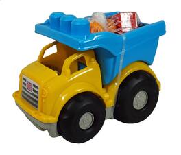 Mega Brands - Mega Bloks First Builders LIL' DUMP TRUCK - 7 Piece Set - For Ages 1 - 5 - Multi
