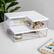 Alt View 11. Martha Stewart - Brody Premium Clear Plastic Storage Bins MDF Lids-3PK S/M/L - Clear/White.