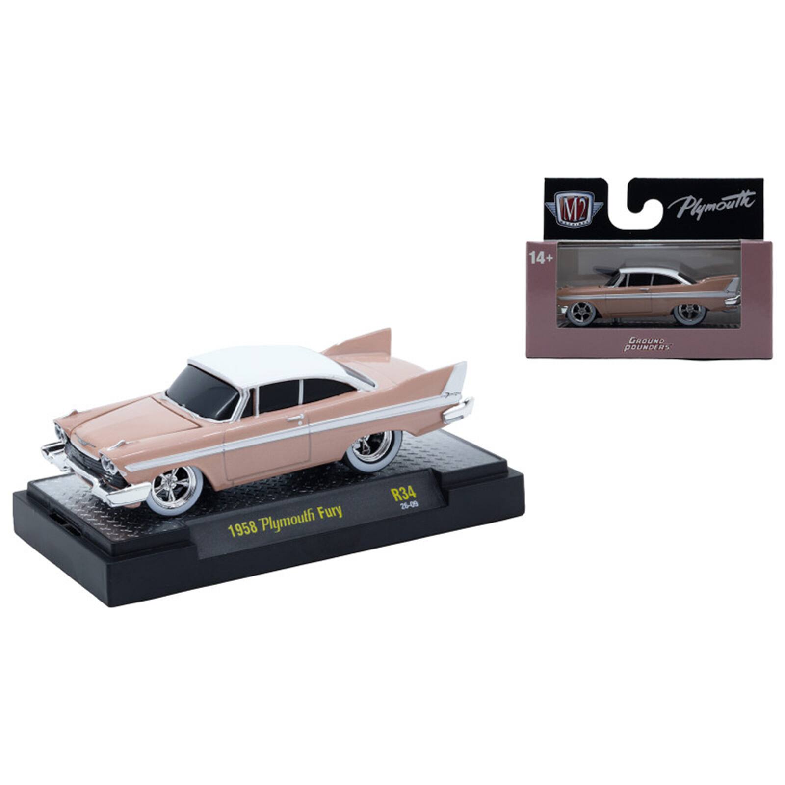 M2 14+  
Plymouth  
GROUND POUNDERS  
Plymouth Fury 1958  
R34 26-09