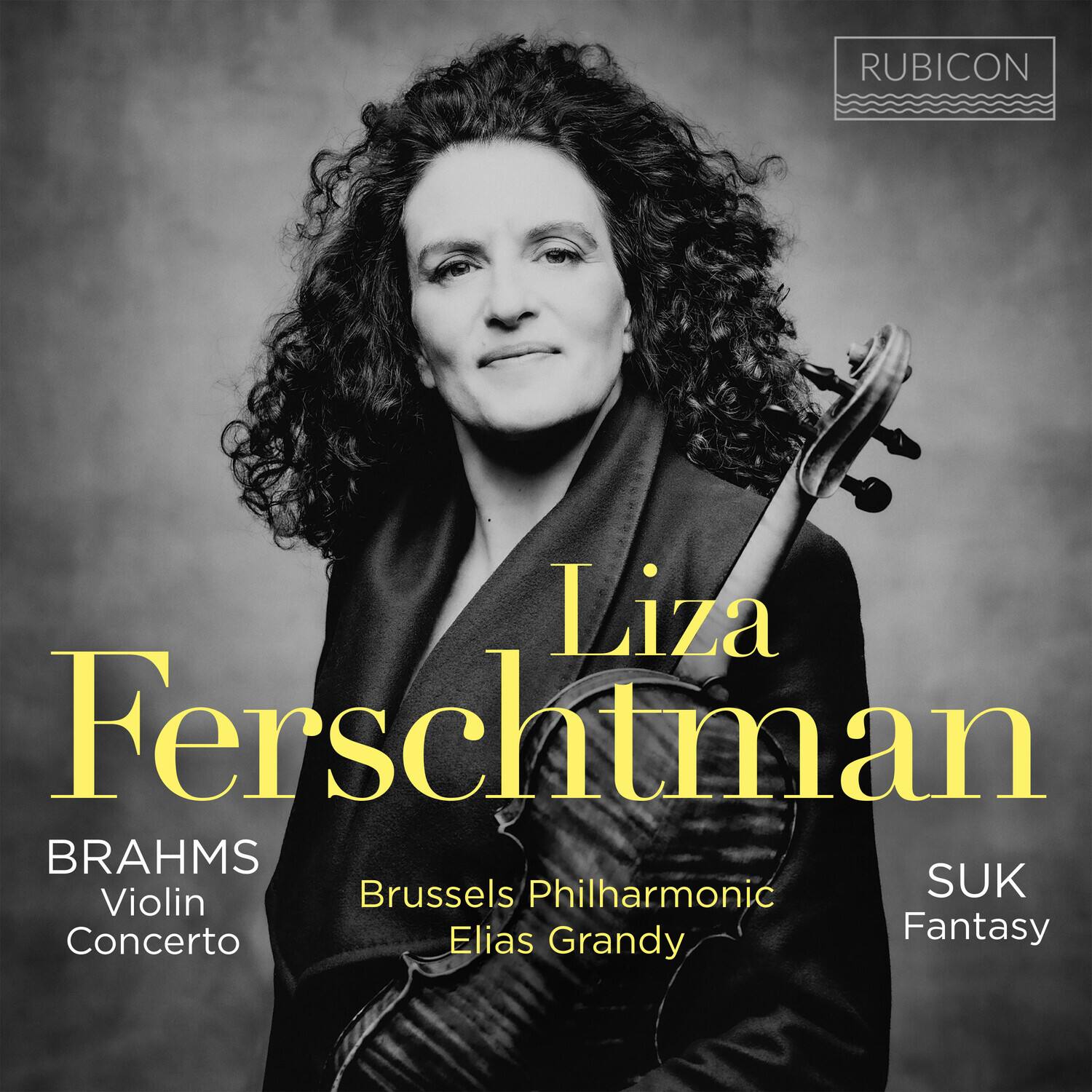 Liza Ferschtman - Brahms: Violin Concerto; Suk: Fantasy  - COMPACT DISCS