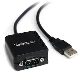 StarTech.com - StarTech 6' 1 Port FTDI USB to Serial RS232 Adapter Cable with COM Retention