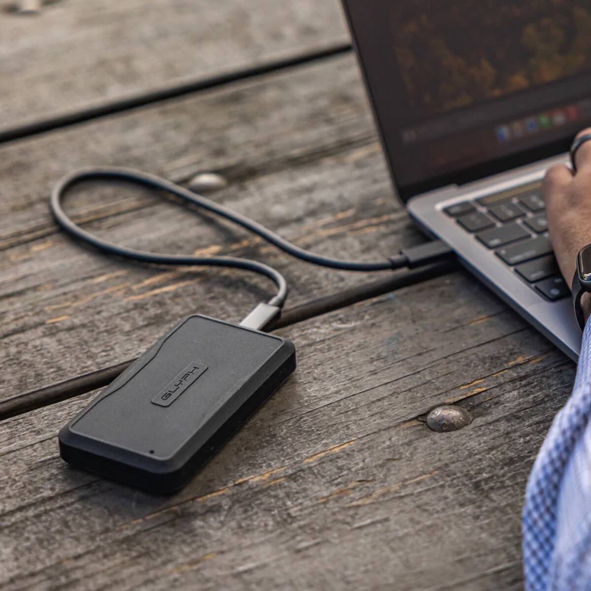 Alt View 9. Glyph Technologies - Glyph Technologies Atom Pro Thunderbolt 3 Portable External SSD V2 - 8TB.