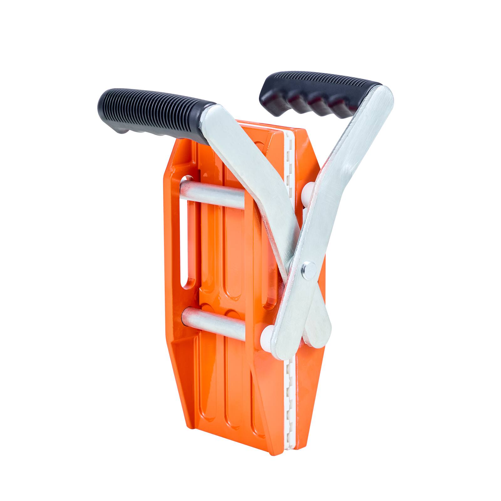 Alt View 5. VEVOR - Double Handed Stone Carrying Clamps,660 lbs Load Capacity,2 Pack Granite Panel Carriers Lifting Tools with Rubber-lined - Orange + Black + White.