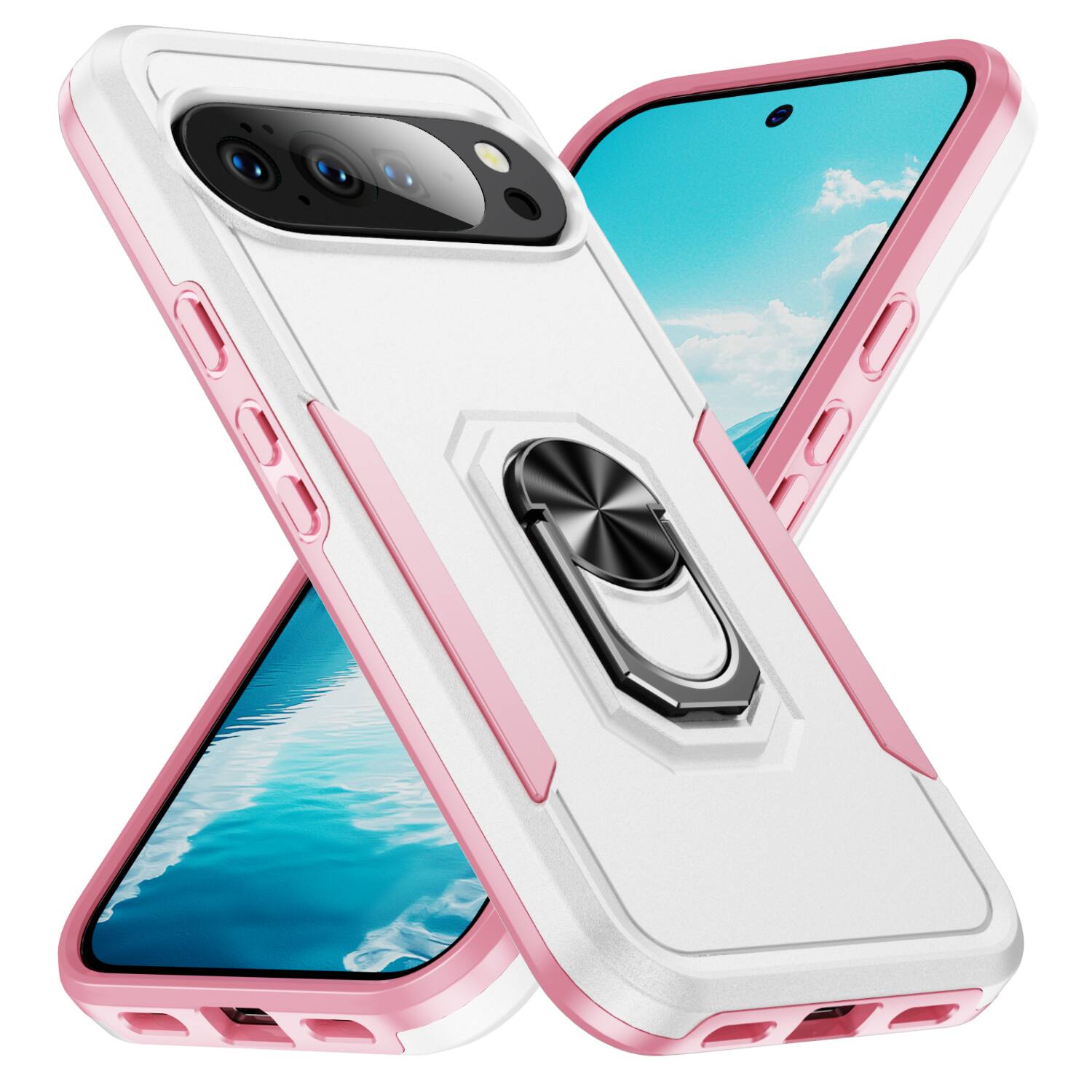 White/Pink
