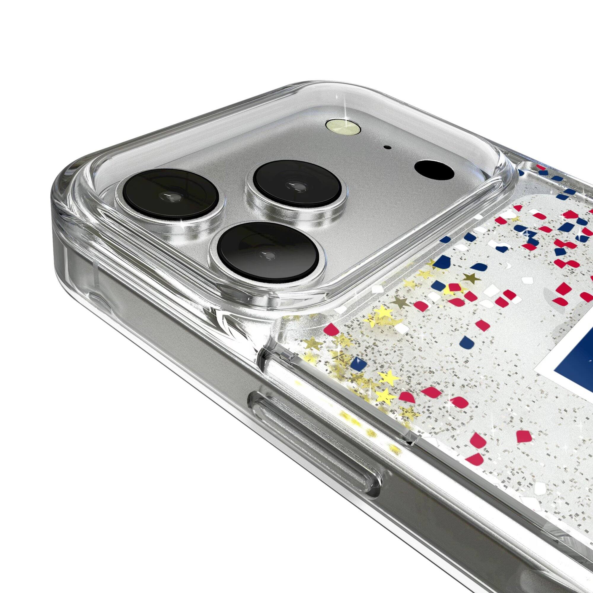 Alt View 2. Keyscaper - Arizona Wildcats iPhone Glitter Confetti Design Case - 14 - Multicolor.