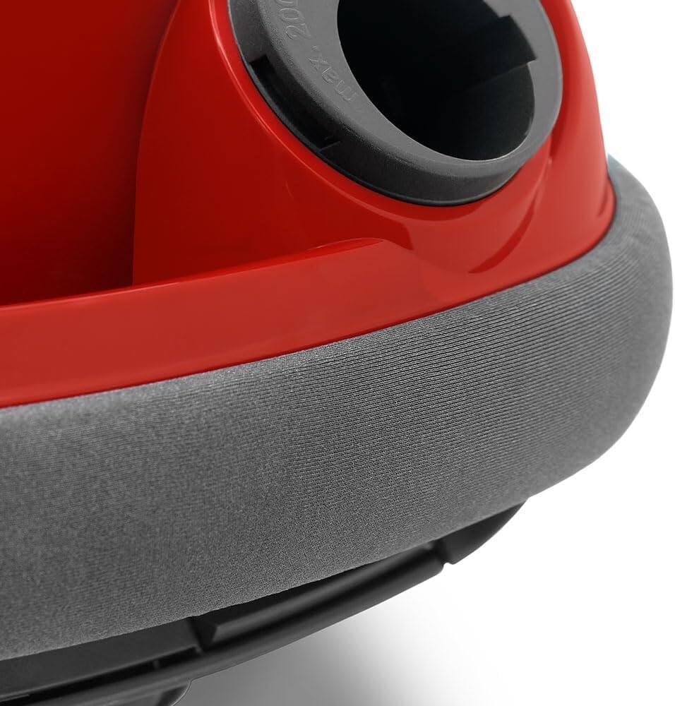 Alt View 5. Sebo - Sebo 9687AM AIRBELT K3 Premium Canister Vacuum with 7-Year Motor Warranty - Red - Red.