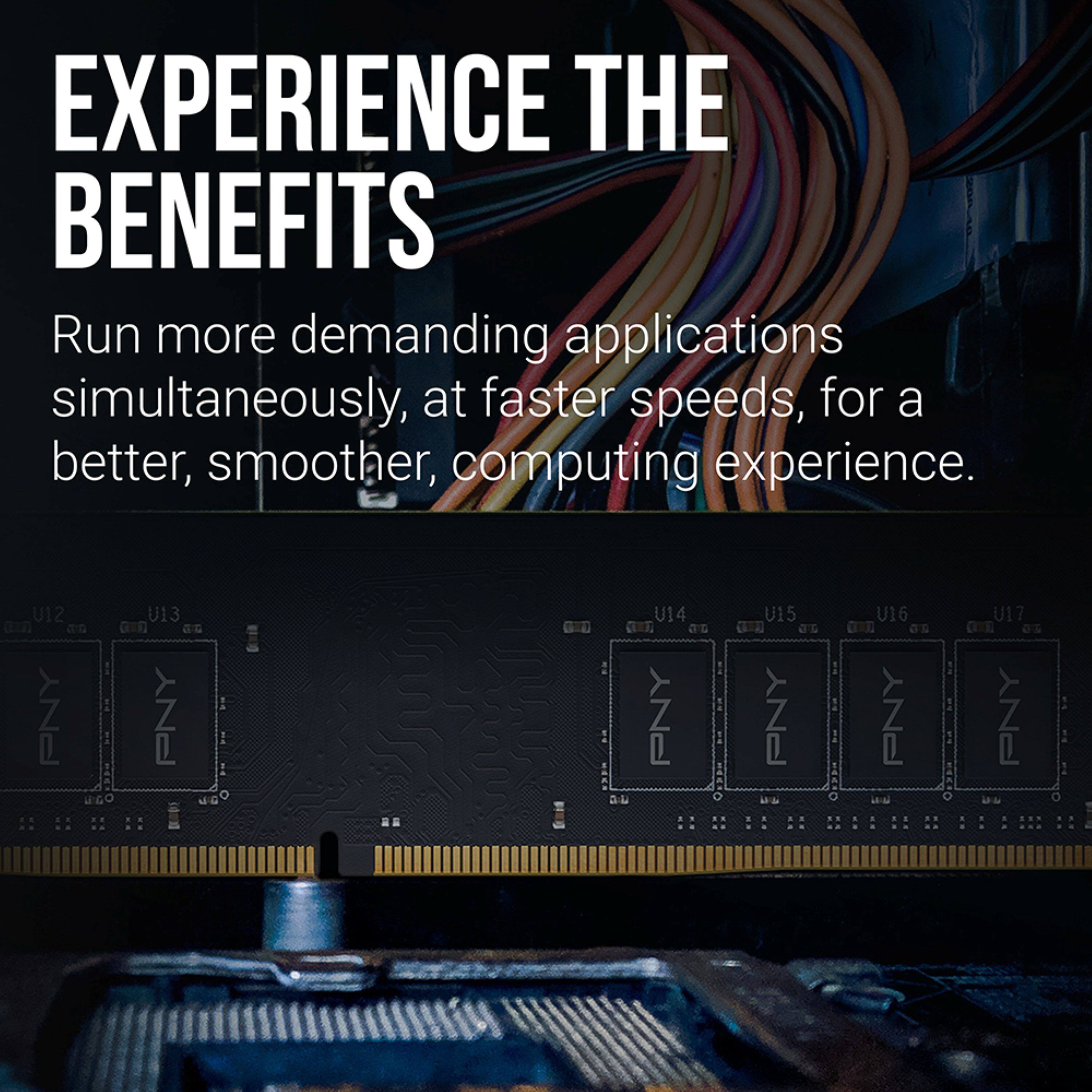 EXPERIENCE THE BENEFITS

Run more demanding applications simultaneously, at faster speeds, for a better, smoother, computing experience.