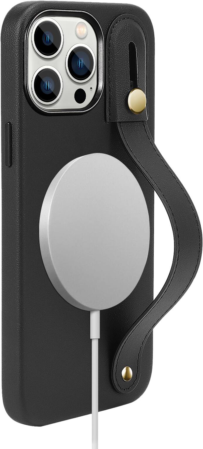 Alt View 16. SaharaCase - FingerGrip Series Case for Apple iPhone 14 Pro Max - Black.