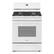 Front. Whirlpool - 5.0 Cu. Ft. Freestanding Single Oven Gas Range with Two SpeedHeat Burners - White.