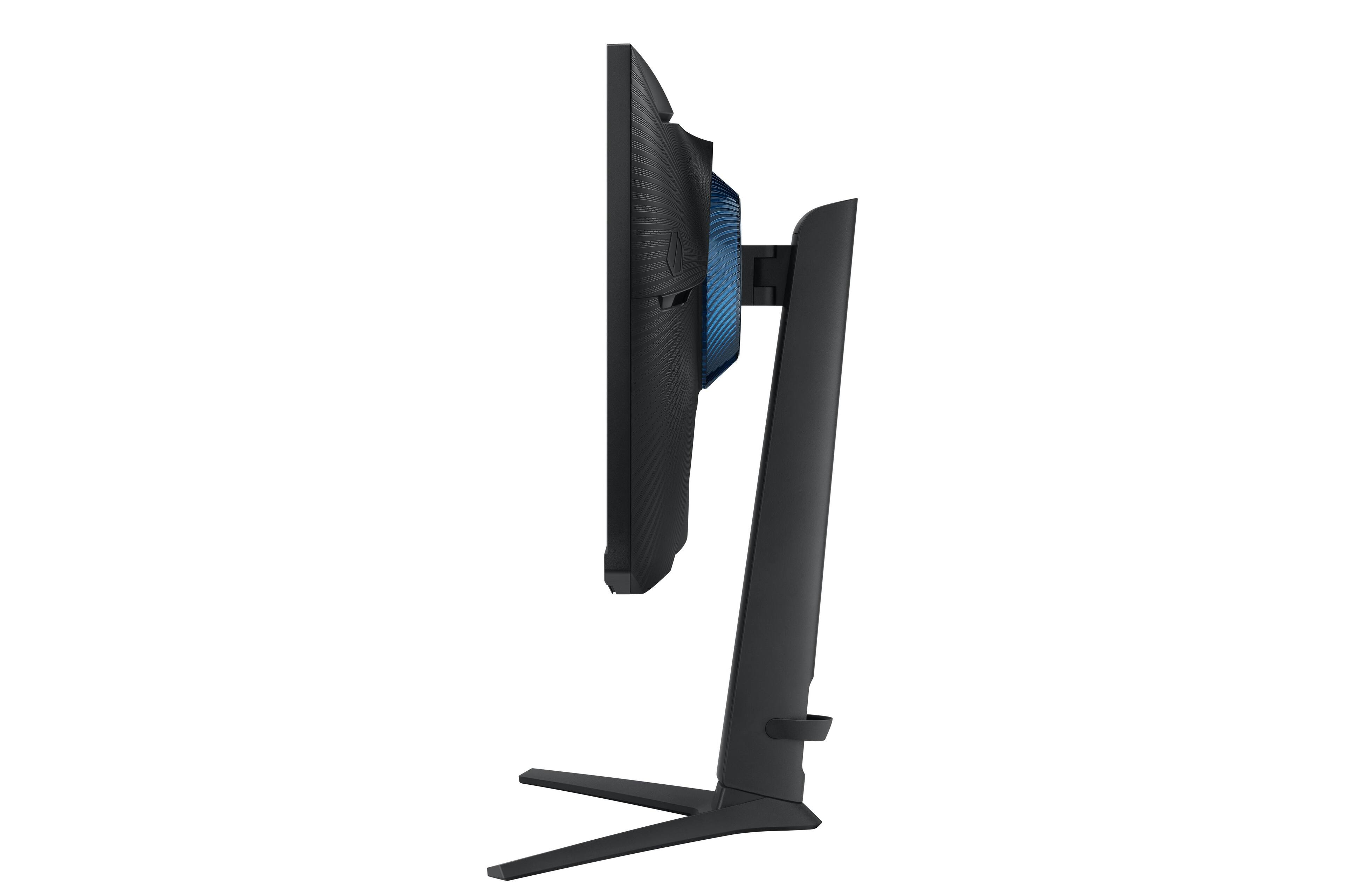 Alt View 23. Samsung - 25" Odyssey G40B FHD IPS 240Hz 1ms G-Sync Gaming Monitor - Black.
