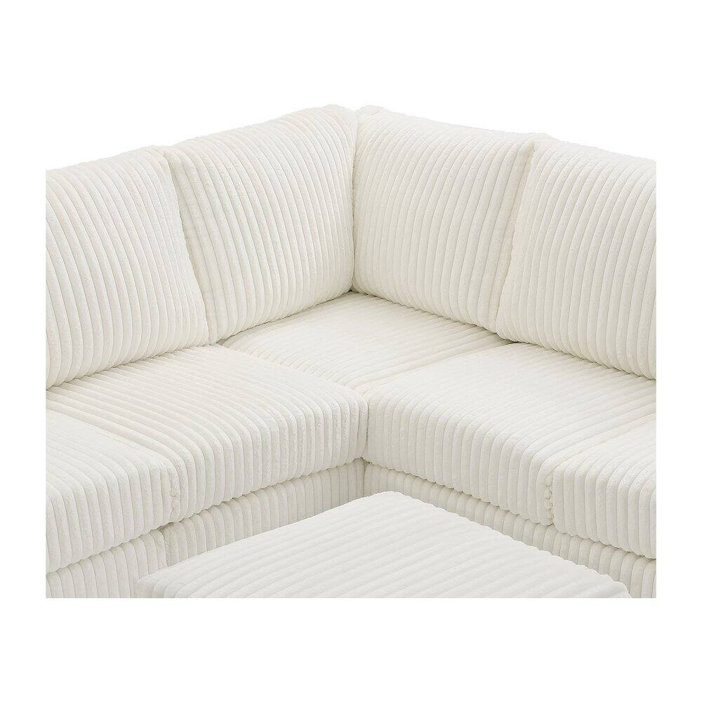 Alt View 1. Glory Furniture - Houston Sectional - White.