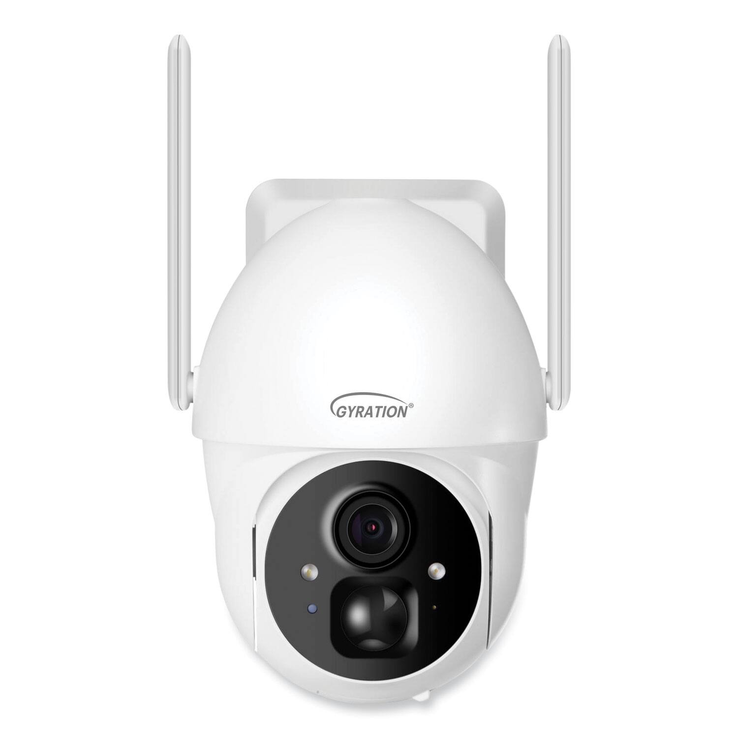 Alt View 1. Adesso - Adesso CYBERVIEW 3020 Cyberview 3020 3MP 2304 x 1296 Pixels Smart WiFi Pan/Tilt Camera with Solar Panel - White.