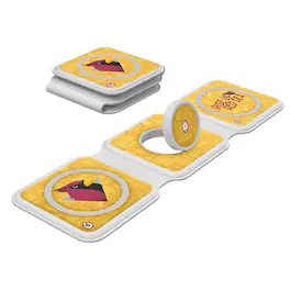 Keyscaper - White Arizona Cardinals 3-in-1 Foldable Charger - White