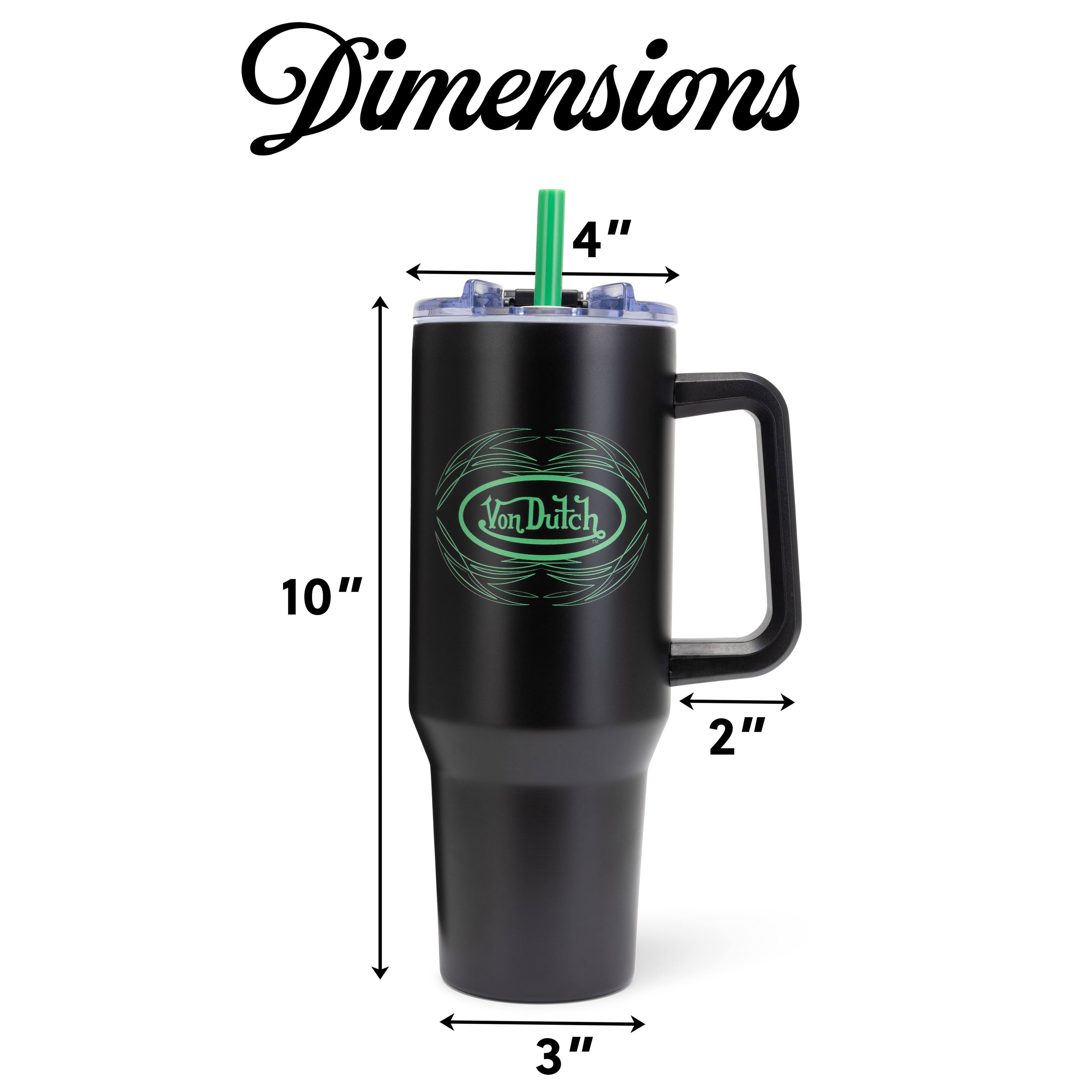 Dimensions: 4" x 10" x 2" x 3" Von Dutch