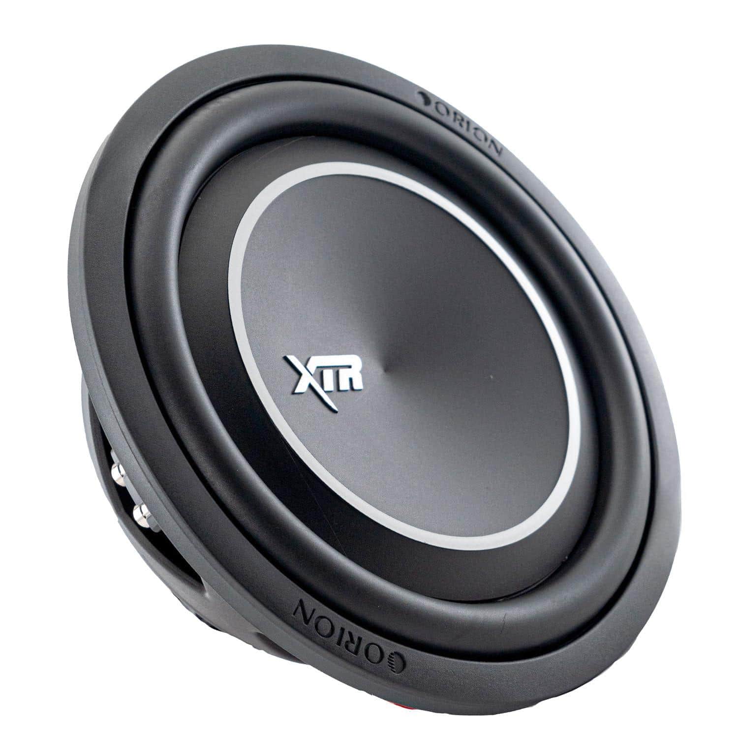 TECH SAFARI - Xtr Series Xtr10swd4 Shallow Mount 10 Car Subwoofer Max Power Rms Dual 4 Ohm Uv Coated Cone Nbr Surround - 12" - DUAL 4 OHM