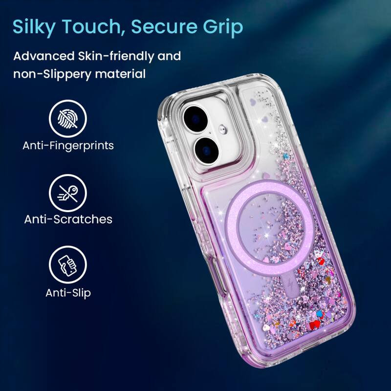 Silky Touch, Secure Grip

Advanced Skin-friendly and non-Slippery material

- Anti-Fingerprints
- Anti-Scratches
- Anti-Slip