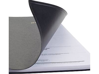 Alt View 3. AT-A-GLANCE - 2025 7" x 8.75" Calendar Year Weekly Appointment Book, Faux Leather Cover - Black.