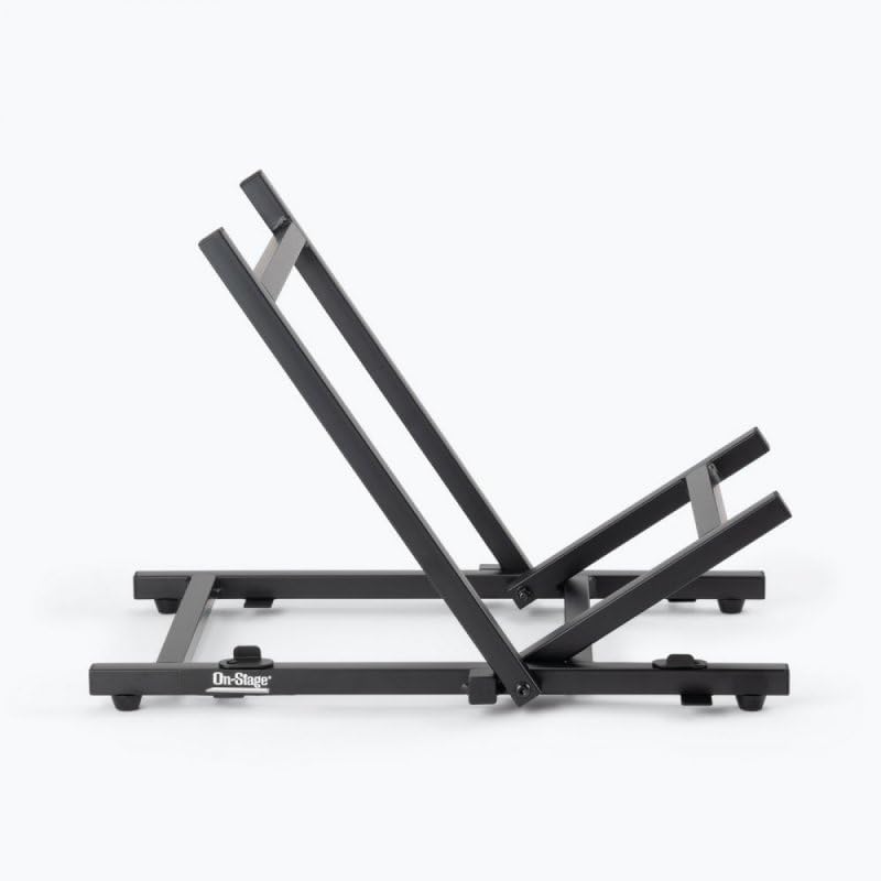 Angle. On Stage Stands - On-Stage RS4000 Folding Guitar Amplifier Stand,Black - Black.