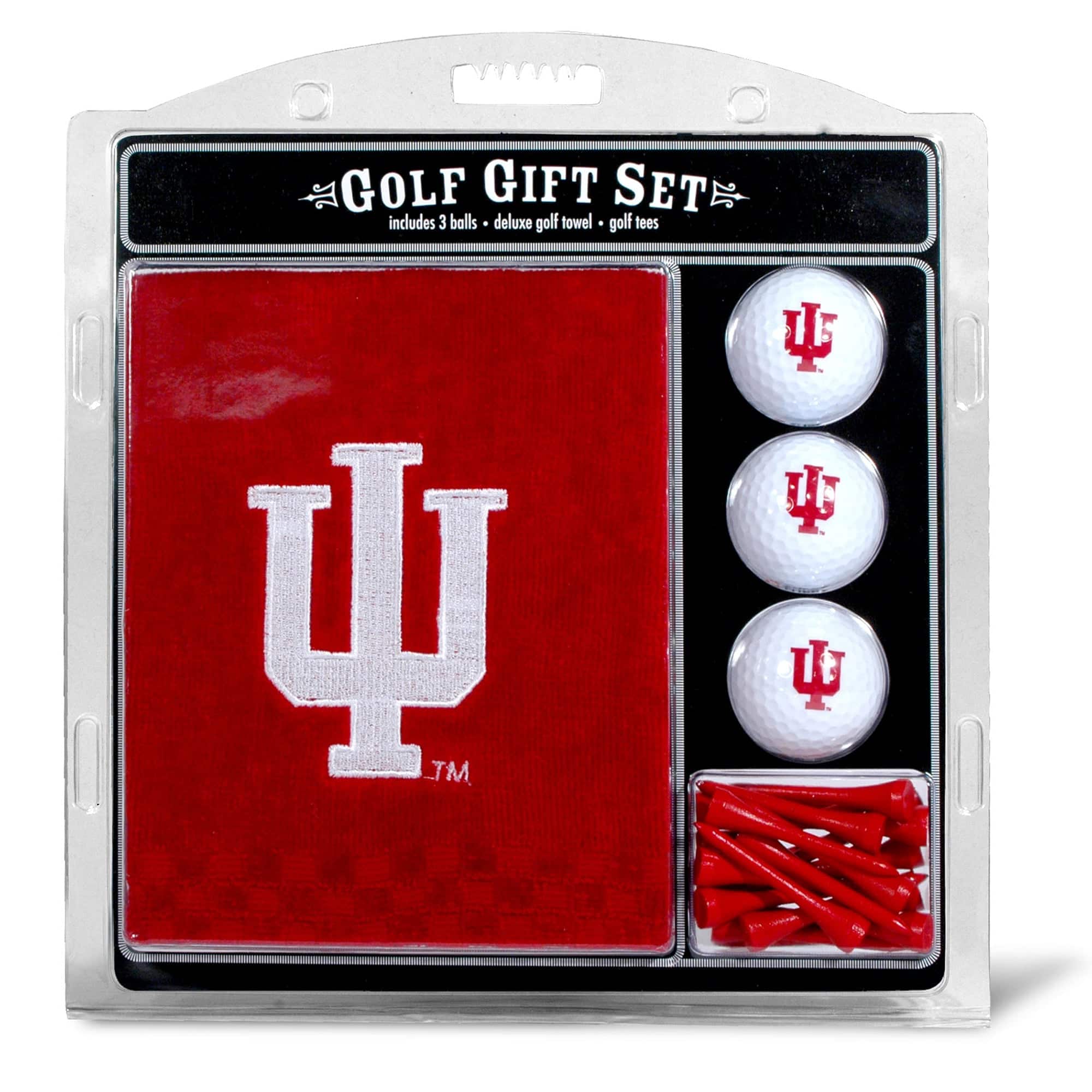Team Golf - Indiana Hoosiers Embroidered Golf Gift Set - Multicolor