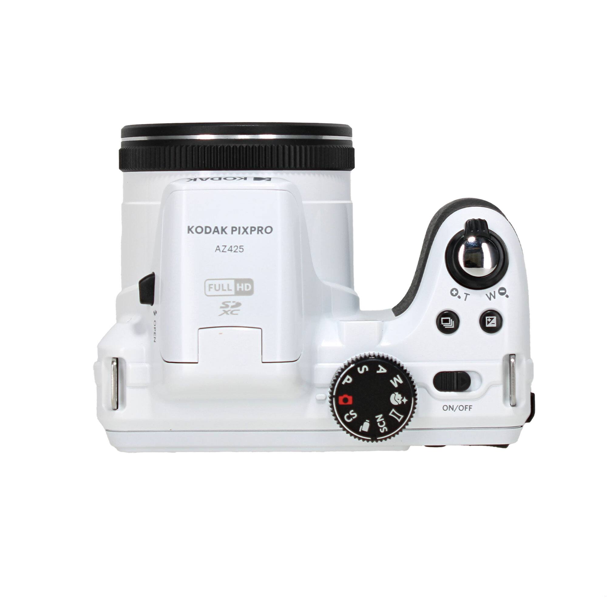 KODAK PIXPRO AZ425  
FULL HD  
XC  
Q.T W.E  
P S A M  
ON/OFF  
SCN