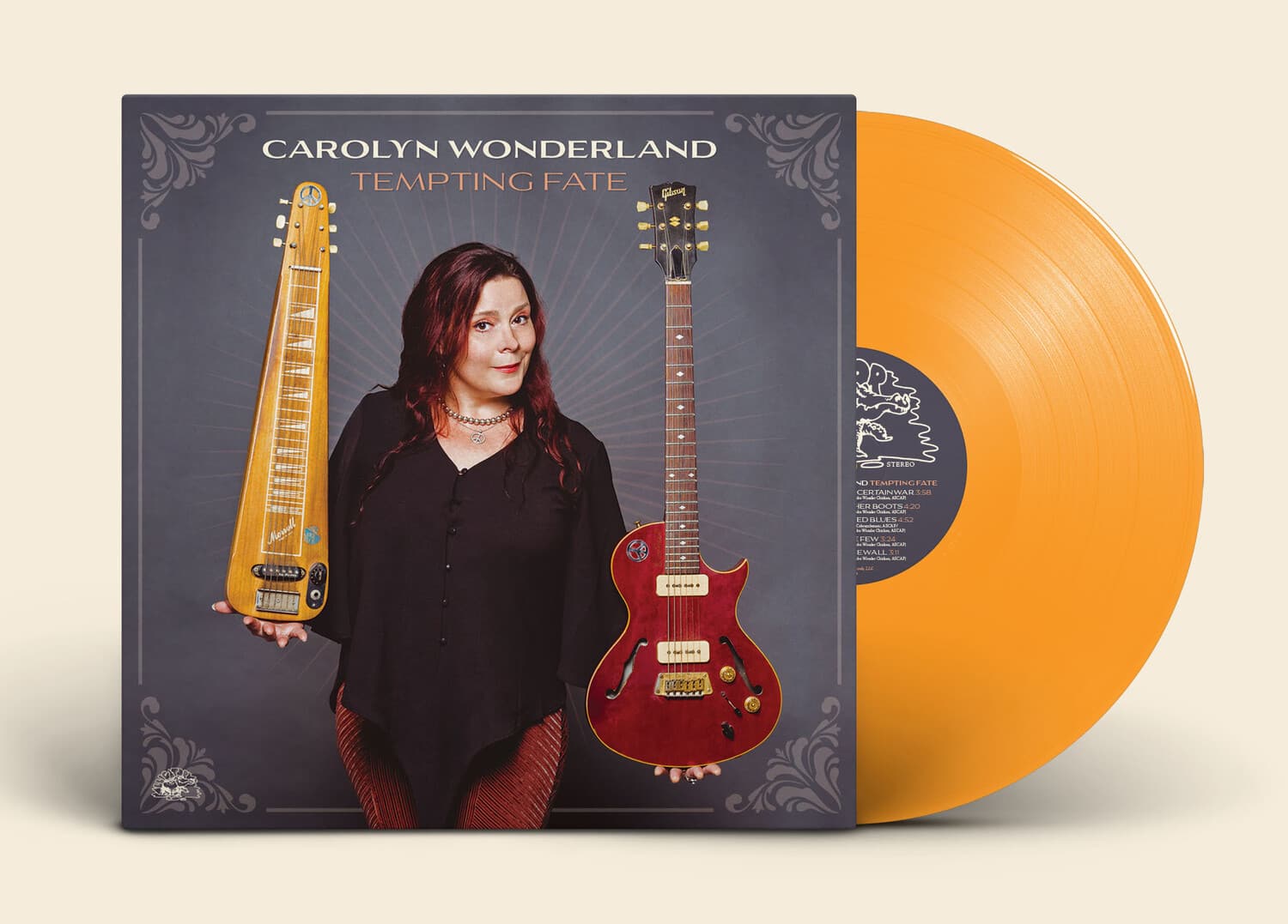 Carolyn Wonderland - Tempting Fate (Orange Vinyl)   - VINYL LP price history on PriceWatchPro