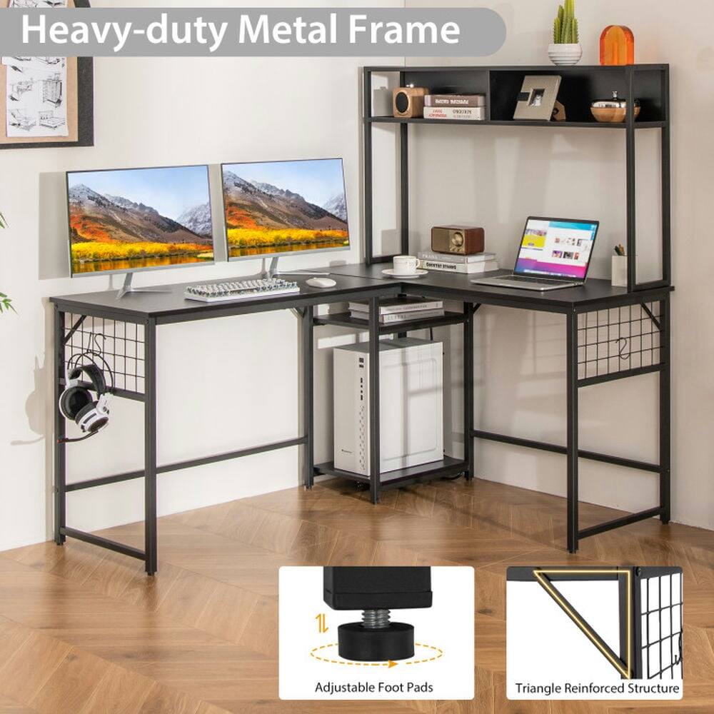 Heavy-duty Metal Frame  
Adjustable Foot Pads  
Triangle Reinforced Structure