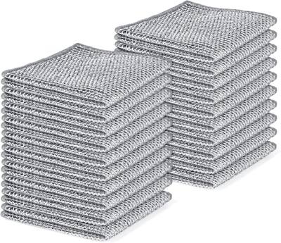 Still Wire Rag Auledio 20Pcs Steel Wire Dishcloth Wire Dishwashing Rag No Scratch ...