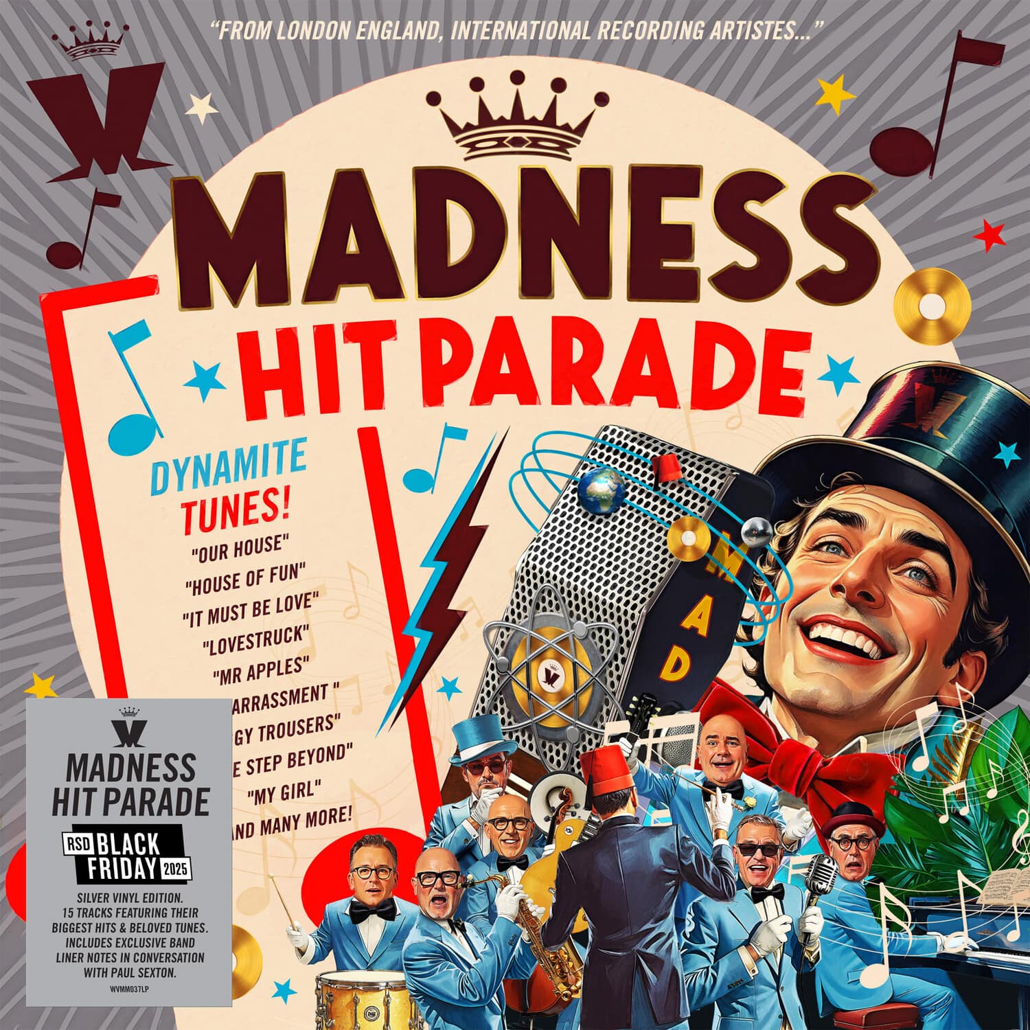 Madness - Hit Parade - Limited Opaque Silver Colored Vinyl   - VINYL LP price history on PriceWatchPro